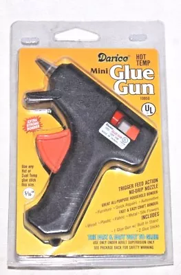 Darice 10w Mini Hot Glue Gun & 2 Glue Sticks - 110v 120v US Plug - New In Packet • £6.99