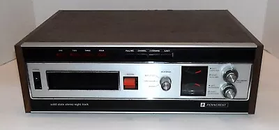 JC Penny Penncrest 3315 Stereo 8 Track Player Recorder Tested Working • $129.99