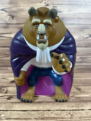 Vintage 1992 Beauty & The Beast Hand Puppet BEAST Pizza Hut Toy • $5.09
