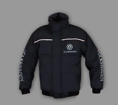 VW Winter Jacket Mans Sport Outdoor Shell High Quality Embroidered Logos • $61.90