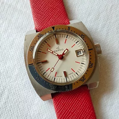 Vintage Repco 20 ATM 70's Diver • $310.84