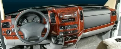 Interior Dash Trim Wood For Mercedes W906 Sprinter 2006-up 40pcs • $111.99