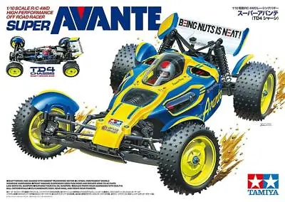 Tamiya RC 58696 Super Avante TD4 1:10 RC Assembly Kit • $631.78