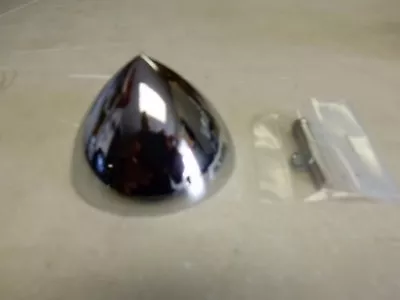 $9.99 • Buy C8059 Chrome Bullet Cap Hub Caps Custom Use Hot Rod Kustom Cap 2 1/2 Inch