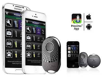 Kensington Proximo K39565 Kit Bluetooth Tracker Android IOS IPhone IPad Samsung • £4.99