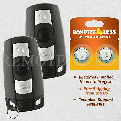 2 Replacement For BMW 328i XDrive 328xi 2007 2008 2009 2010 2011 Key Fob Remote • $17.53