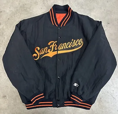 Vintage San Francisco Giants Throwback  Starter Jacket Size XL  • $175