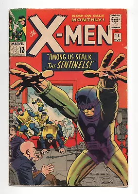 $350 • Buy X-Men #14 3.0 (OW/W) GD/VG 1st App. Of The Sentinels Marvel Comics 1965 