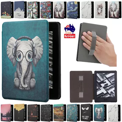 For Amazon Kindle Paperwhite 11th Gen 2021 Leather Hand Strap Smart Case Cover • $14.99