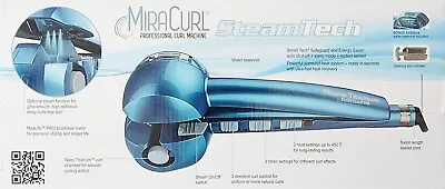 BaByliss PRO BABNTMC2 MiraCurl Steam Tech Nano Titanium - Brand NEW - Free Ship • $69.95