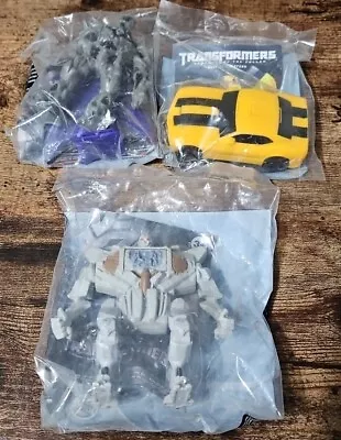 2007 Transformers Movie Burger King McDonalds Animated Toy Lot Sealed Bumblebee • $14.99