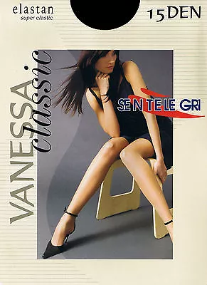 £3.29 • Buy Classic Tights Sentelegri  VANESSA  15 Denier ,Sheer Matt , Available 9 Colours