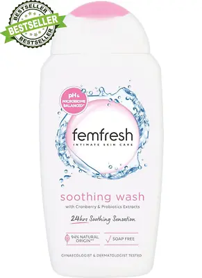 £2.18 • Buy Femfresh Ultimate Care Soothing Wash Intimate Daily Vaginal Feminine Hygiene*