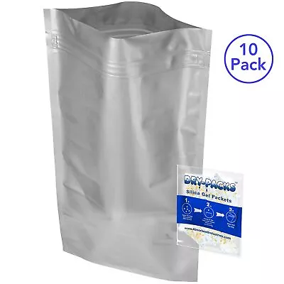 20x30  Aluminized Moisture Barrier & Static Shielding Zipper Bags With 10... • $33.83