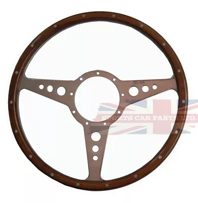 New Moto-Lita 14  Wood Steering Wheel Genuine Moto Lita Top Quality & Made In UK • $399.95