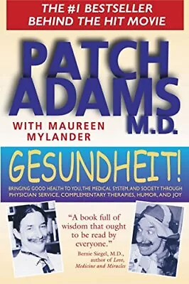 Gesundheit! (Patch Adams M.D.) By Adams M.D. Patch Paperback Book The Cheap • £3.58