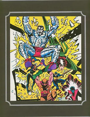 1987 Matted Marvel Comic Art Print ~ Mark McNabb X-Men Wolverine Rogue Storm + • $29.99