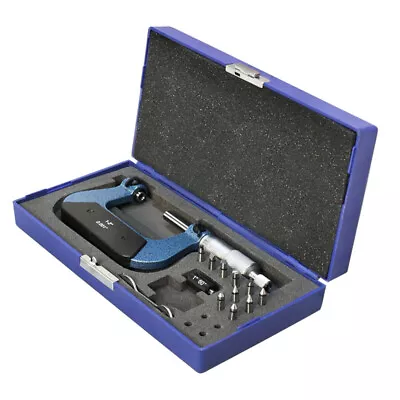 1-2  Screw Thread Micrometer KIT With Anvils Graduation .001  • $71.50