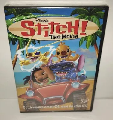 Stitch! The Movie DVD 2003 Widescreen 5.1 Disney Brand New Factory Sealed Lilo • $32.99