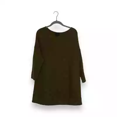 J Crew Collection Black Label Green 100% Italian Cashmere Sweater • $49.99