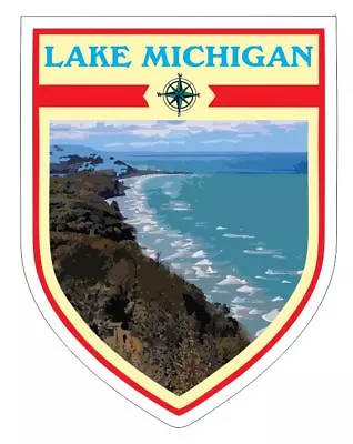 Lake Michigan Sticker Decal R7042 • $1.45