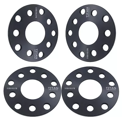 (4) 5mm Hubcentric Wheel Spacers 5x100 Fits VW Jetta Beetle Audi TT Golf CNC • $45.26