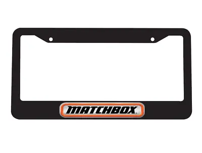 MatchBox Adult Toy Car Diecast Muscle Car Hotrod Funny Car License Plate Frame • $10.95