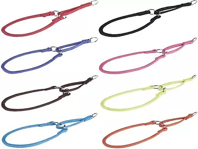 Dogline Comfort Round Microfiber Martingale Collar 7 Sizes 8 Colors Soft Durable • $9.99