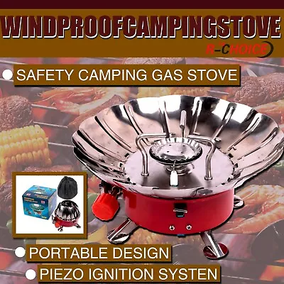 Outdoor Gas Jet Portable Stove Burner Cooking Hiking Camping Cooker Picnic BBQ • $19.99