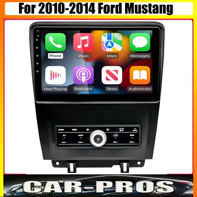 Android 13 Car Stereo Radio GPS Navi CarPlay Player For 2010-2014 Ford Mustang • $228.99