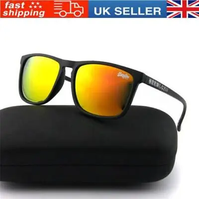 SUPERDRY Polarized Men Women Sunglasses UV400 Sport Glasses Driving Eyewear UK • £8.75
