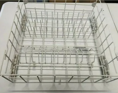 WHIRLPOOL DISHWASHER LOWER Bottom Dish RACK W10311986 White FITS HUNDREDS  • $91.66