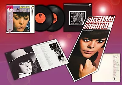 MIREILLE MATHIEU ''MADEMOISELLE SOLEIL'' Japan Box Set 2LP  OBI &insert & Poster • $199.99