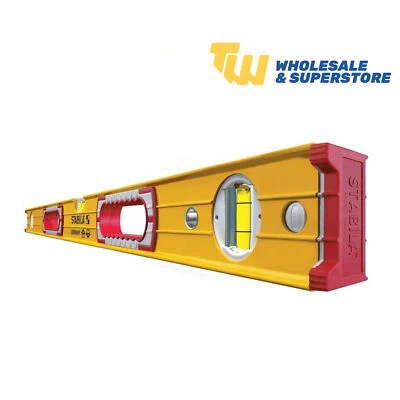 £79.99 • Buy Stabila 196-2-120 Spirit Level Double Grip Triple Vial Ribbed Builders Level