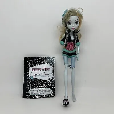 Monster High First Wave Lagoona Blue 2008 Doll Incomplete (Missing Arm) W/ Diary • $49.99