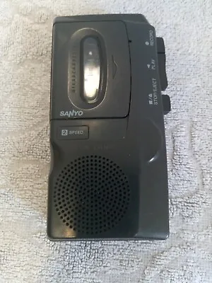 £8.99 • Buy Sanyo TRC520M Talk Book Tape Voice Recorder Untested But Has Power