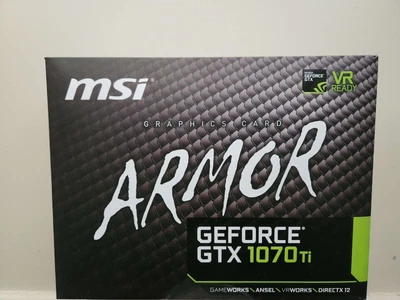 $240 • Buy Nvidia GeForce GTX 1070 Ti MSI ARMOR 8GB DDR5