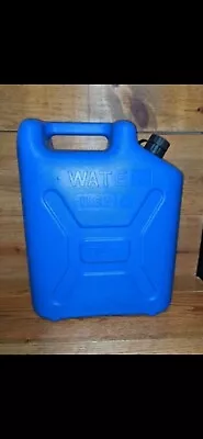 Vintage USMC Blitz 6 Gallon Hard Plastic WATER CAN/JUG Jerry Can-Style W/ SPOUT • $49.99