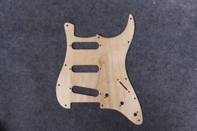 Electric GUITAR Pickguard Maple Wood Guitar Scratch Plate SSS Style ST Style • $24