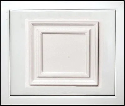 White UPVC Half Door Panel 24mm / 28mm. 790mm X 970mm. (Corrib) • £76.51