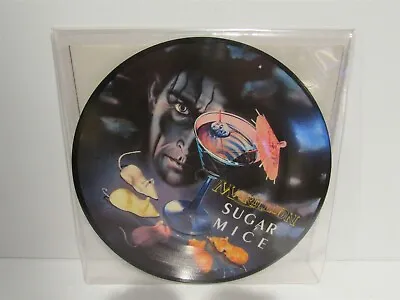 MARILLION Sugar Mice / Tux On 1987 PICTURE DISC 7  VINYL W Poster UK Import • $30