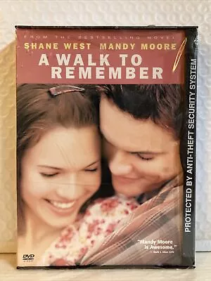 NEW - A Walk To Remember (DVD 2002) -- Shane West Mandy Moore -- (Please Read) • $14.99