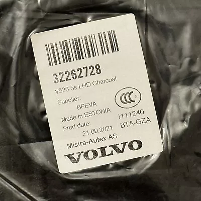 2016-2021 Volvo XC90 OEM Carpet Floor Mat Set Charcoal Black 32262728 New Sealed • $99.99