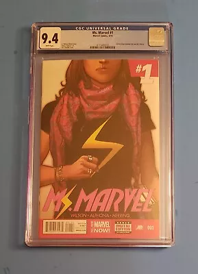 Ms. Marvel #1 CGC 9.4 Kamala Kahn Appearance Marvel 2014 • $70