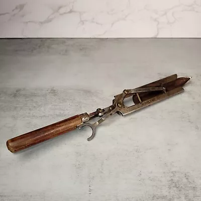 Vintage Antique Reuter Inc 12  Marcel Waver Hair Curling Iron Germay Vhtf • $45