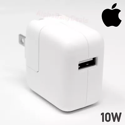 Genuine OEM Apple 10W USB Power Adapter Wall Charger A1357 IPad 2 3 4 Air Mini • $11.24