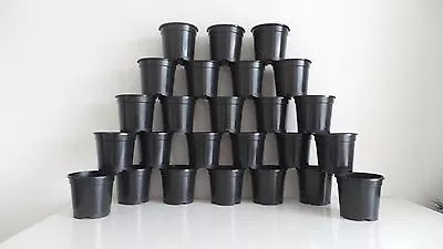 £55.95 • Buy Good Quality 1ltr Litre Plastic Flower Pots Plant Pots Cheap Price Box Of 100 