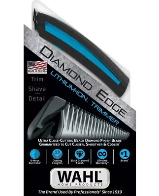 Wahl Diamond Edge Lithium-Ion Cordless Beard Trimmer Kit  Men 🆕 • $129.51