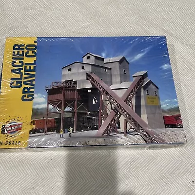 Walthers Cornerstone N Scale Building/Structure Kit Glacier Gravel Company • $54.99