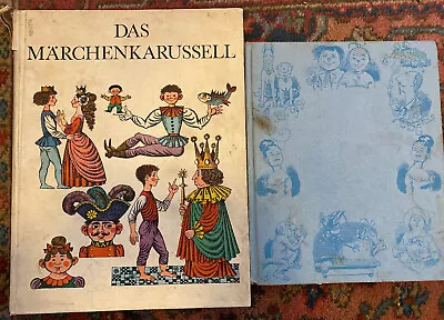 (2) Vtg 1960’s German Children’s Books-Das Märchenkarussell Bildergeschichten • $19.98